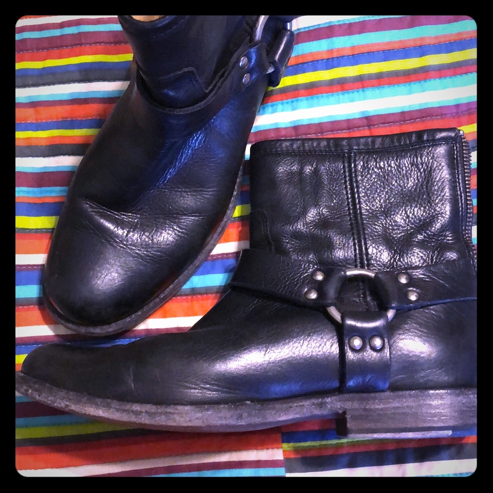 Classic Frye harness boots
